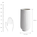 Elegant Line Art Vase