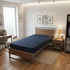 Navy Blue Twin Memory Foam Water Resistant Mattress - 6-inch