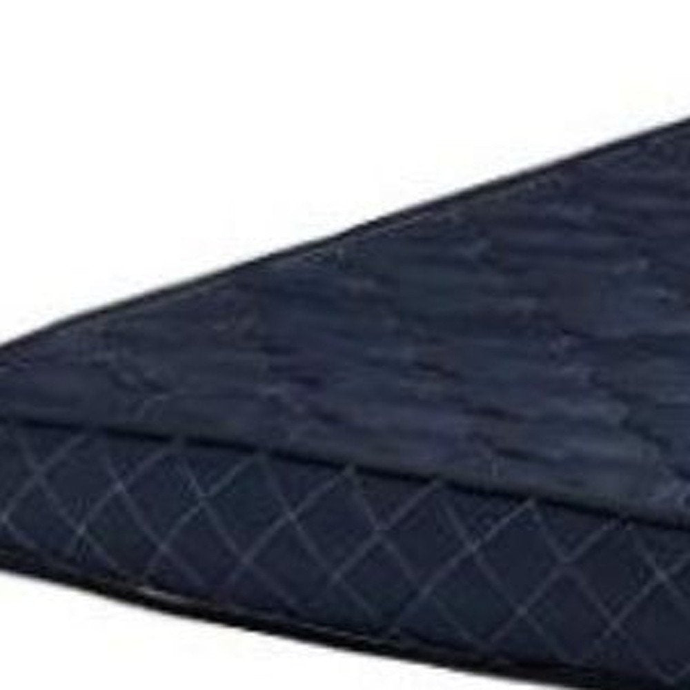 Navy Blue Twin Memory Foam Water Resistant Mattress - 6-inch