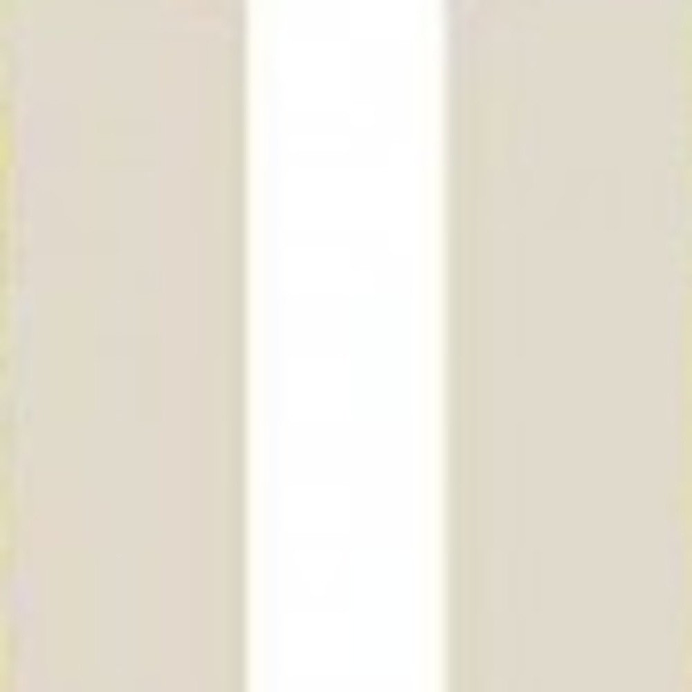 Beige Canvas Folding Three Panel Screen Room Divider - 72-inch