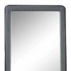 Light Gray Framed Mirror - 36-inch