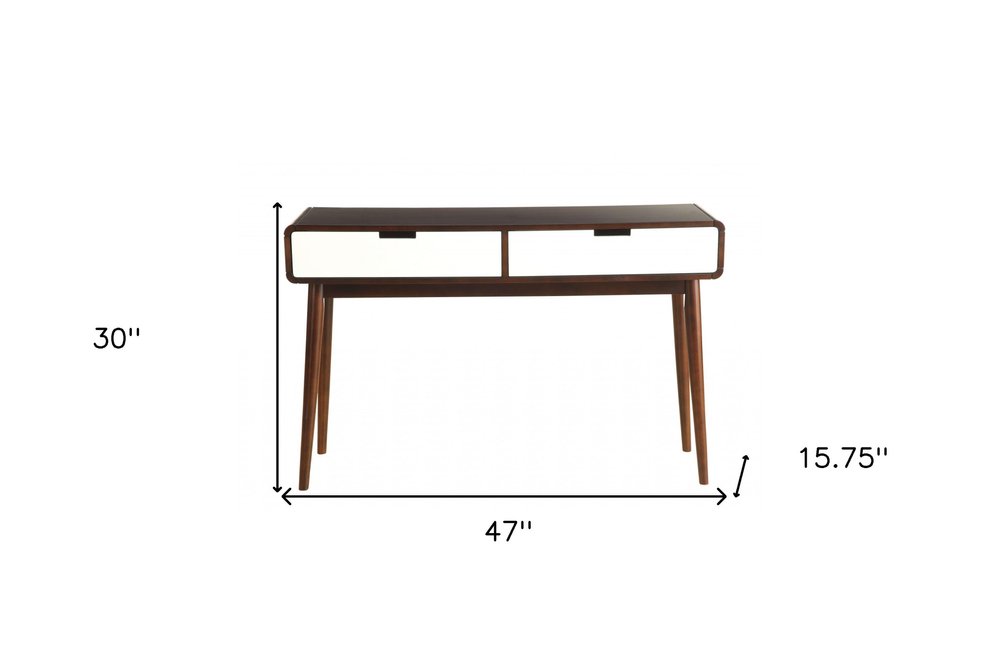 Wood Console Table - 47-inch