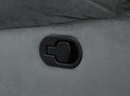 Modern Grey Fabric Sofa - 40-inch