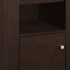 Espresso Wood Nightstand - 24-inch