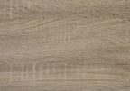 Deep Taupe End Table with Shelf - 22-inch