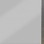 Gray Square Wood Framed Accent Mirror - 38-inch