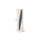 Champagne Gold Framed Accent Mirror - 32-inch