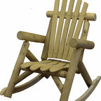 Natural Wood Rocking Chair - 31 X 42 X 41-inch