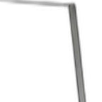 Silver Metal Framed Cheval Standing Mirror - 59-inch