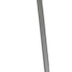 Silver Metal Framed Cheval Standing Mirror - 59-inch
