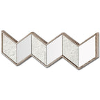 Natural Novelty Wood Framed Accent Mirror - 14-inch