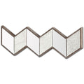 Natural Novelty Wood Framed Accent Mirror - 12-inch