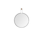 Black Wood Mirror - 26-inch