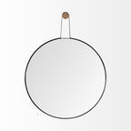 Black Wood Mirror - 26-inch