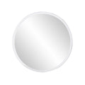 Clear Round Unframed Accent Mirror - 12-inch