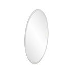 Clear Round Unframed Accent Mirror - 12-inch