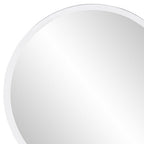 Clear Round Unframed Accent Mirror - 12-inch