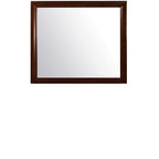 Merlot Framed Accent Mirror - 35-inch