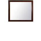 Merlot Framed Accent Mirror - 35-inch