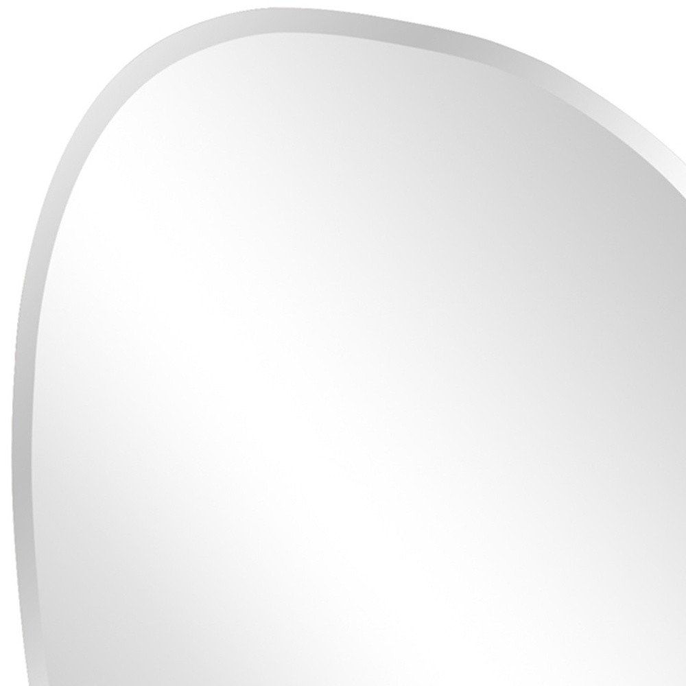 Abstract Unframed Accent Mirror - 24-inch