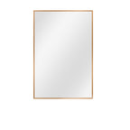 Gold Aluminum Framed Accent Mirror - 36-inch