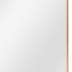 Gold Aluminum Framed Accent Mirror - 36-inch