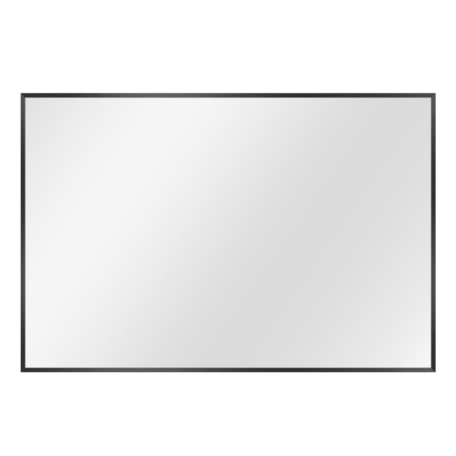Gold Aluminum Framed Accent Mirror - 36-inch