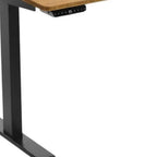 Adjustable Brown and Black Standing Desk - 48-inch