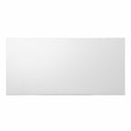 White Wood with Two Drawers - 43-inch