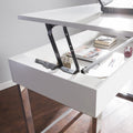 Adjustable White Standing Desk Converter - 48-inch