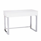 Adjustable White Standing Desk Converter - 48-inch