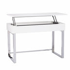 Adjustable White Standing Desk Converter - 48-inch