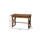 Adjustable Natural Standing Desk Converter - 49-inch