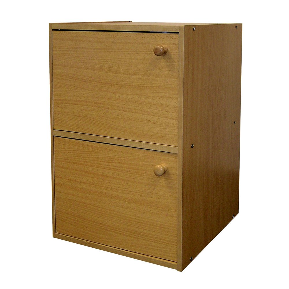 Natural Wood Bookcase - 24-inch