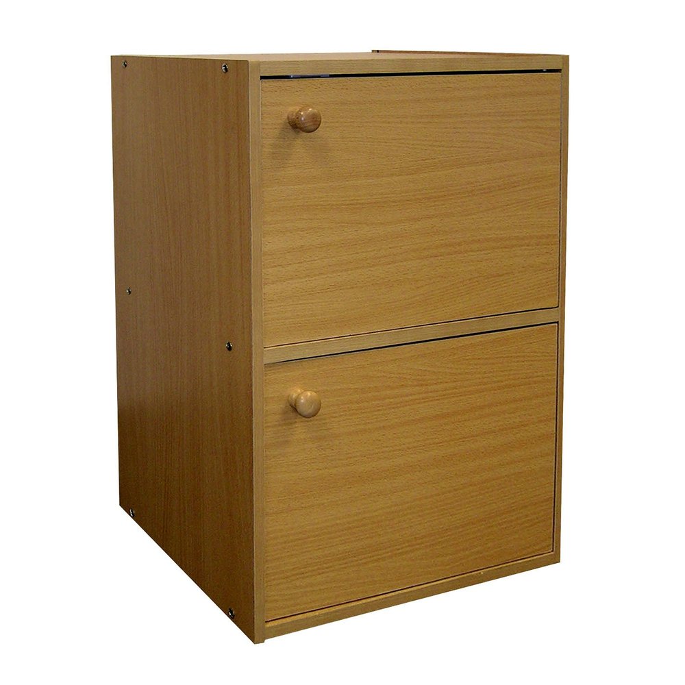 Natural Wood Bookcase - 24-inch