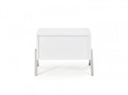 Wood One Drawer Nightstand - 19-inch