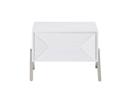 Wood One Drawer Nightstand - 19-inch