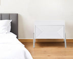 Wood One Drawer Nightstand - 19-inch