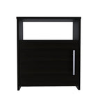 Black Wood Nightstand - 23-inch