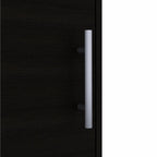 Black Wood Nightstand - 23-inch