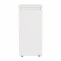 White Wood Freestanding Bathroom Vanity - 10-inch