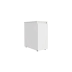 White Wood Freestanding Bathroom Vanity - 10-inch