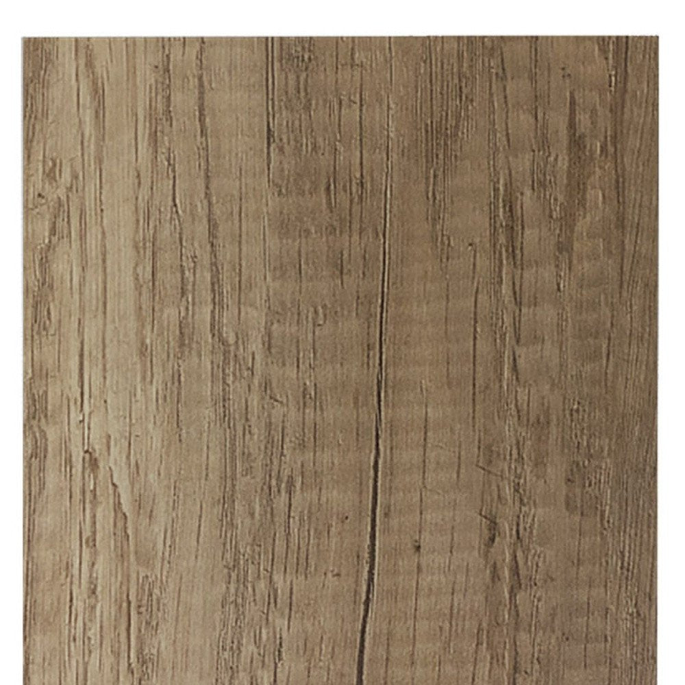 Natural Wood Wall Mounted Single Door Medicine Cabinet - 12-inch