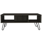 Carbon Espresso Manufactured Wood Rectangular Coffee Table - 40-inch