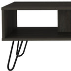 Carbon Espresso Manufactured Wood Rectangular Coffee Table - 40-inch