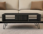 Carbon Espresso Manufactured Wood Rectangular Coffee Table - 40-inch