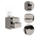 Wood One Drawer Nightstand - 19-inch