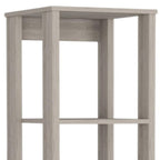 Light Gray Wood Freestanding Single Door Bathroom Vanity - 16-inch