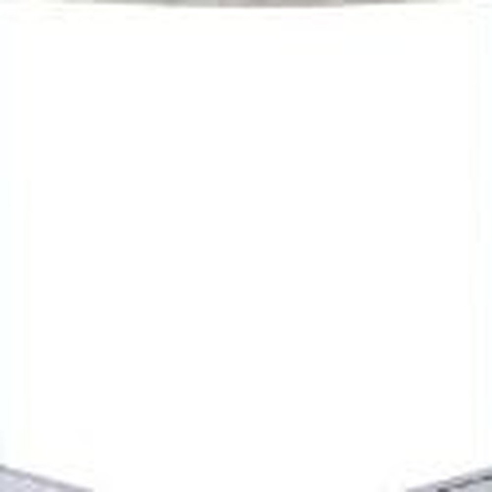 Chrome and White Oak Manufactured Wood and Metal Round End Table - 24-inch