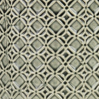 Gray Geometric Ceramic Indoor Outdoor Round Pot Planter - 6-inch